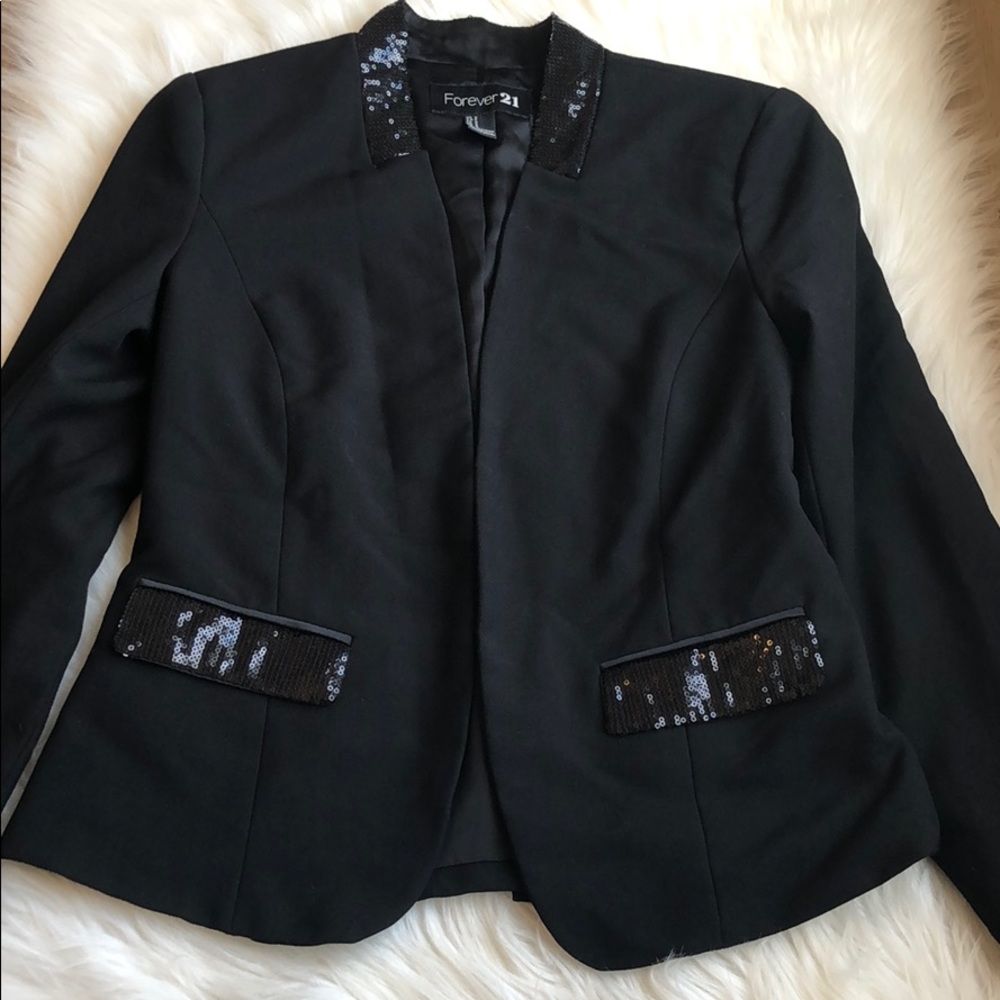 F21 Sequin Blazer
